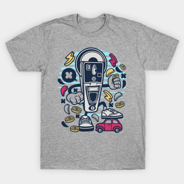 Car, give me your money! T-Shirt by Superfunky